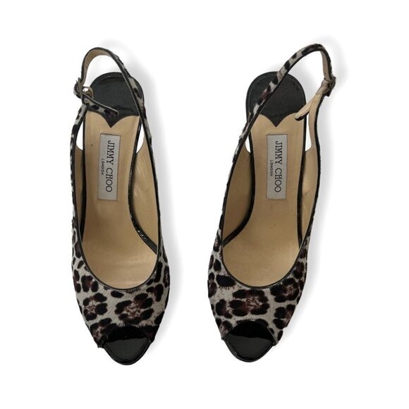 Jimmy Choo leopard skin classic heels size 41